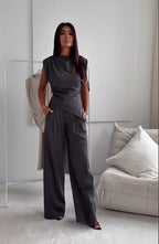 Monaco | Sleeveless Trouser Set
